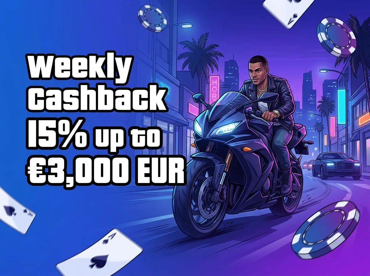 Weekly Cashback GTA VI slot